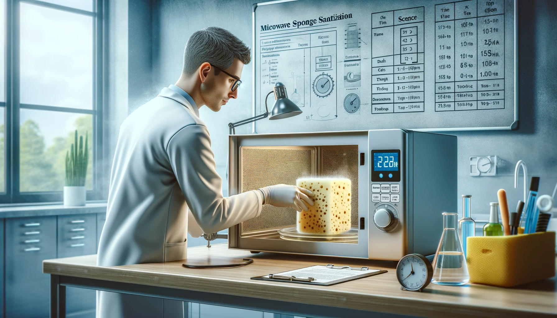 The Science Behind Microwave Sponge Sanitization