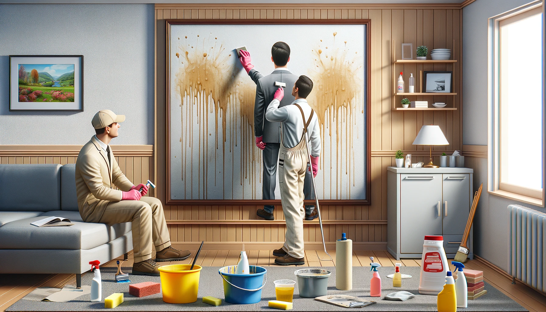 How to Clean Walls Without Removing Paint: Safeguard Your Home's Aesthetics
