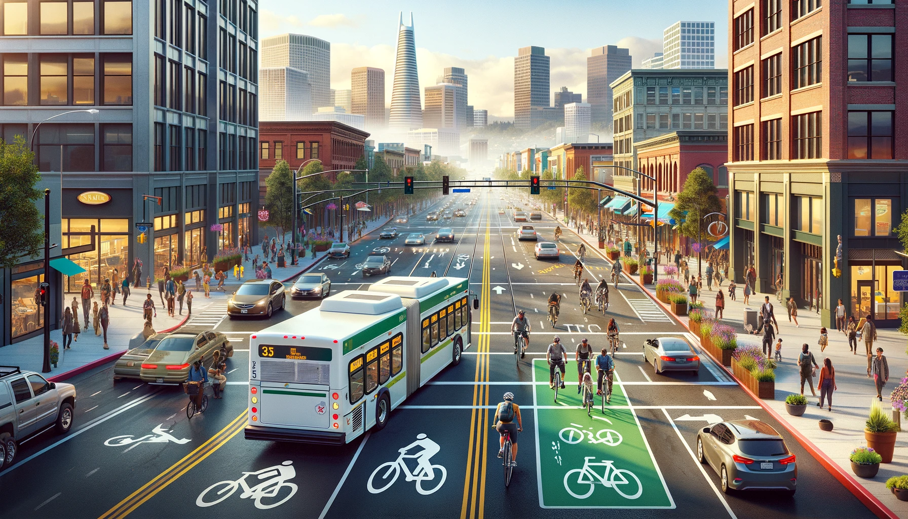 Cycling and Public Transit in Oakland