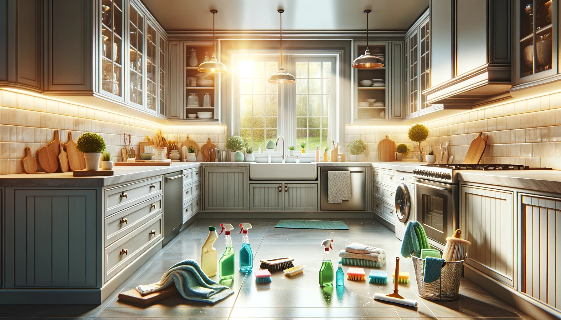 The Secret to a Sparkling Kitchen: Deep Cleaning Tips for Newark Homes